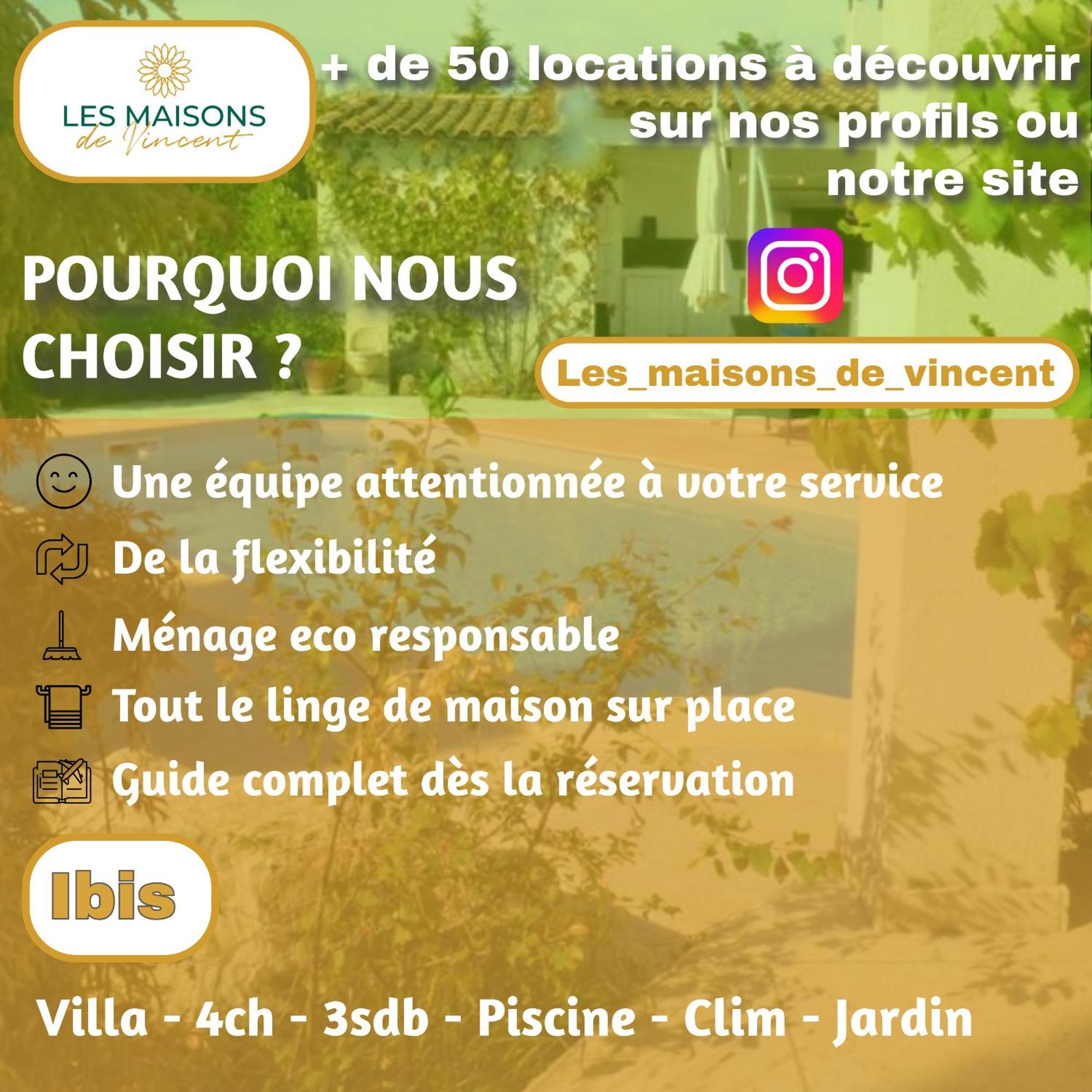 Ibis - Villa Avec Piscine, Jardin Et Parking Arlés Exterior foto